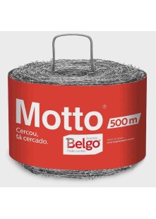 Arame Farpado Motto 1.6mm 500mts - Belgo